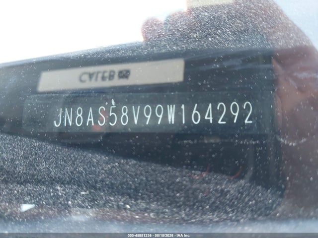 45881236 :رقم المزاد ، JN8AS58V99W164292 vin ، 2009 Nissan Rogue Sl مزاد بيع
