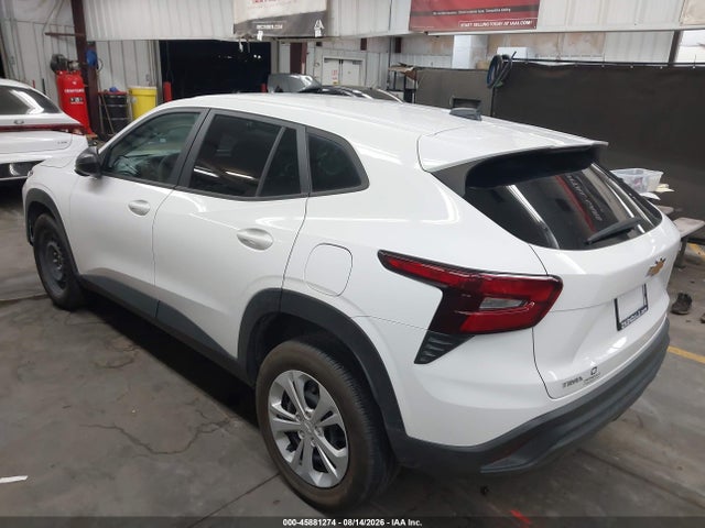 Продажа на аукционе авто 2025 Chevrolet Trax Fwd Ls, vin: KL77LFEP9SC164781, номер лота: 45881274