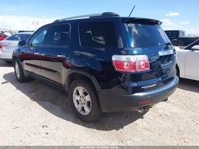 Продажа на аукционе авто 2011 Gmc Acadia Sle, vin: 1GKKRPED9BJ399804, номер лота: 45881289
