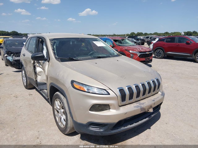2014 Jeep Cherokee Sport მანქანა იყიდება აუქციონზე, vin: 1C4PJLAB6EW245483, აუქციონის ნომერი: 45881309