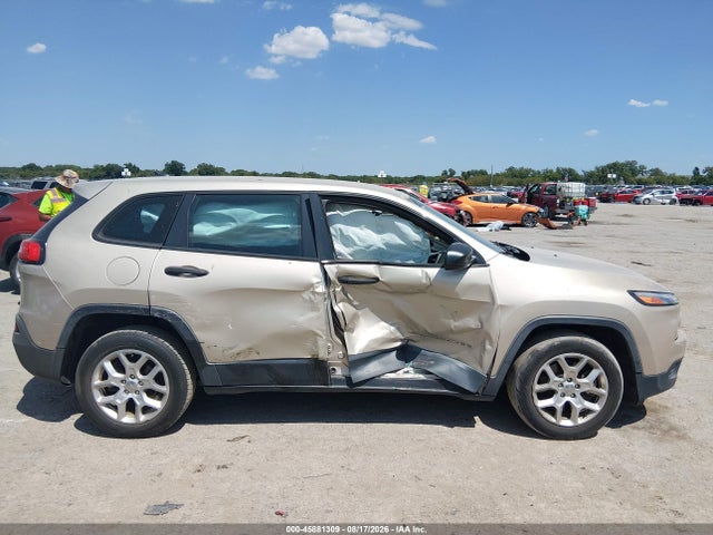 Продаж на аукціоні авто 2014 Jeep Cherokee Sport, vin: 1C4PJLAB6EW245483, номер лоту: 45881309