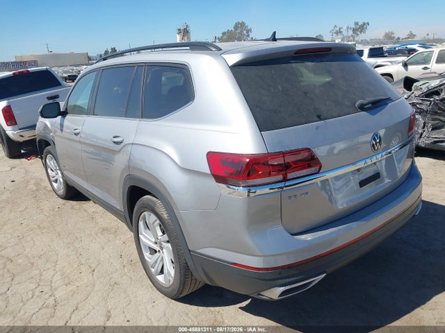1V2JR2CA1MC608610 Volkswagen Atlas 3.6l V6 Se W/technology