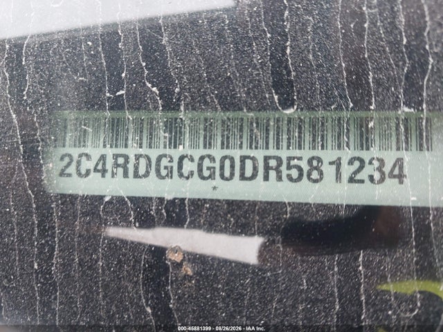 45881399 :رقم المزاد ، 2C4RDGCG0DR581234 vin ، 2013 Dodge Grand Caravan Sxt مزاد بيع