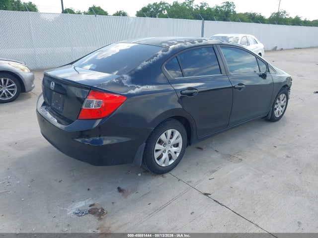 Продаж на аукціоні авто 2012 Honda Civic Lx, vin: 2HGFB2F51CH588432, номер лоту: 45881444