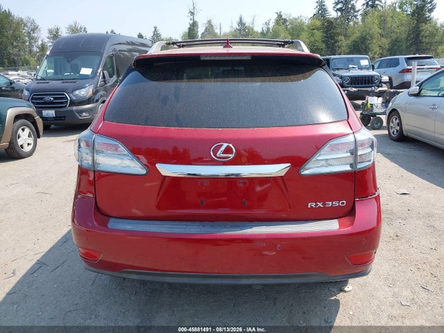 Aukcja sprzedaży 2012 Lexus Rx 350, vin: 2T2BK1BA5CC128626, numer aukcji: 45881491