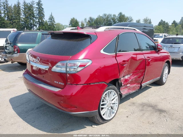 Aukcja sprzedaży 2012 Lexus Rx 350, vin: 2T2BK1BA5CC128626, numer aukcji: 45881491
