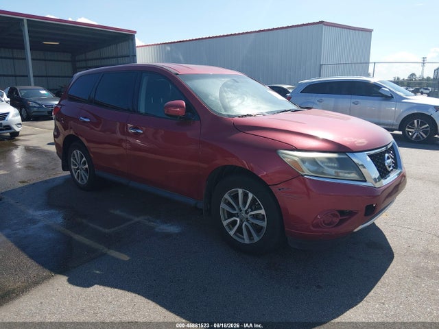 Продажа на аукционе авто 2015 Nissan Pathfinder S, vin: 5N1AR2MN4FC615262, номер лота: 45881523