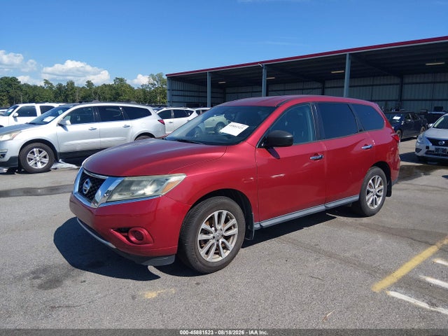 Продажа на аукционе авто 2015 Nissan Pathfinder S, vin: 5N1AR2MN4FC615262, номер лота: 45881523