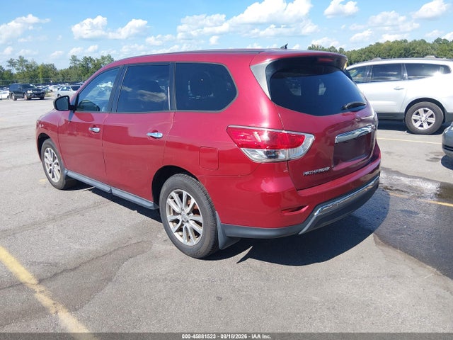Продажа на аукционе авто 2015 Nissan Pathfinder S, vin: 5N1AR2MN4FC615262, номер лота: 45881523