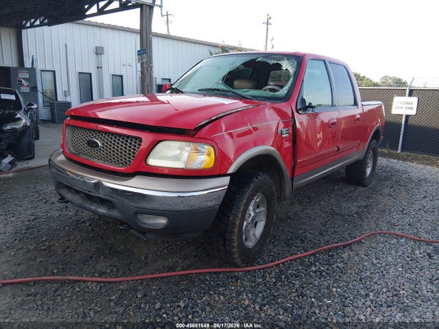 2003 Ford F-150 Lariat/xlt მანქანა იყიდება აუქციონზე, vin: 1FTRW08L63KC31403, აუქციონის ნომერი: 45881549