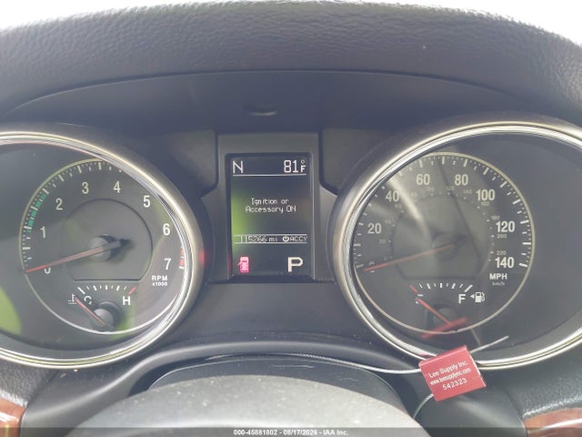 45881802 :رقم المزاد ، 1J4RR5GGXBC566224 vin ، 2011 Jeep Grand Cherokee Limited مزاد بيع