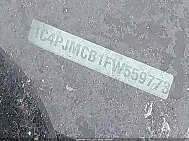 2015 Jeep Cherokee Latitude მანქანა იყიდება აუქციონზე, vin: 1C4PJMCB1FW559773, აუქციონის ნომერი: 45881814