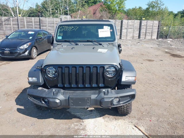 45881822 :رقم المزاد ، 1C4HJXDN6MW856260 vin ، 2021 Jeep Wrangler Unlimited Willys 4x4 مزاد بيع