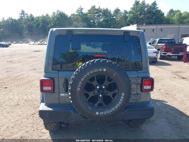 45881822 :رقم المزاد ، 1C4HJXDN6MW856260 vin ، 2021 Jeep Wrangler Unlimited Willys 4x4 مزاد بيع
