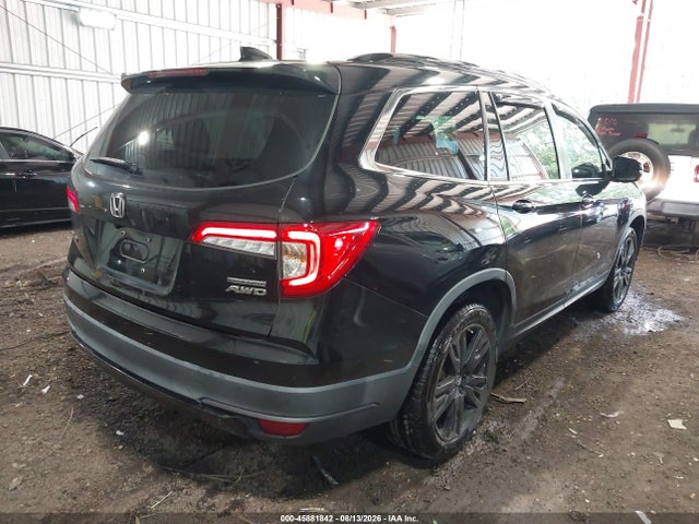 Продажа на аукционе авто 2022 Honda Pilot Awd Special Edition, vin: 5FNYF6H21NB032345, номер лота: 45881842
