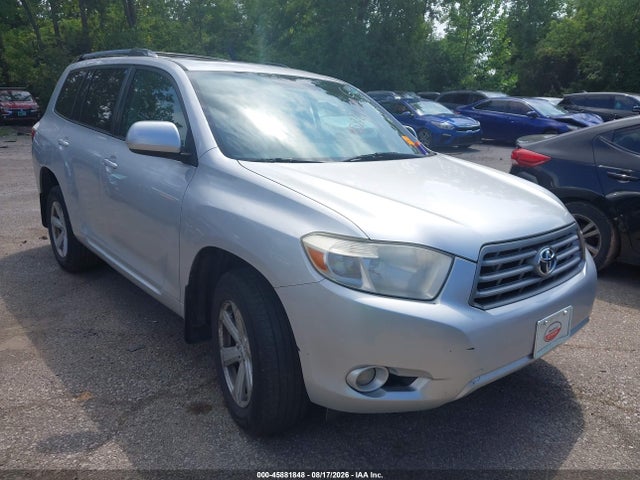 45881848 :رقم المزاد ، 5TDKK3EH0AS006236 vin ، 2010 Toyota Highlander Se V6 مزاد بيع