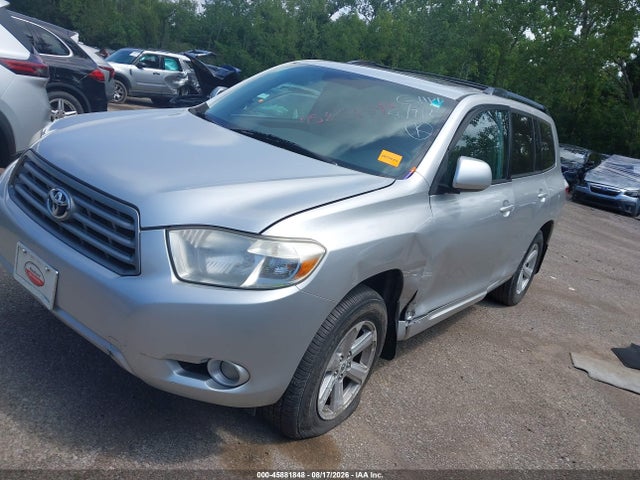 45881848 :رقم المزاد ، 5TDKK3EH0AS006236 vin ، 2010 Toyota Highlander Se V6 مزاد بيع