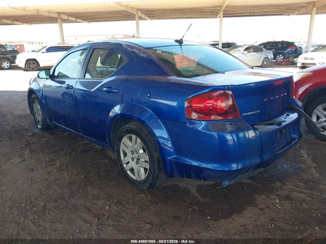 Aukcja sprzedaży 2013 Dodge Avenger Se, vin: 1C3CDZAB1DN756732, numer aukcji: 45881865
