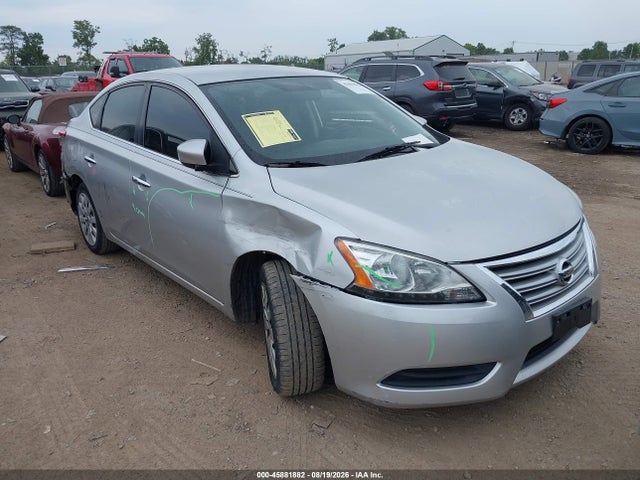 2014 Nissan Sentra S მანქანა იყიდება აუქციონზე, vin: 3N1AB7AP0EY256478, აუქციონის ნომერი: 45881882