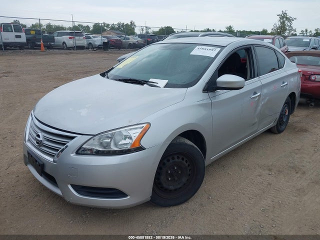 45881882 :رقم المزاد ، 3N1AB7AP0EY256478 vin ، 2014 Nissan Sentra S مزاد بيع