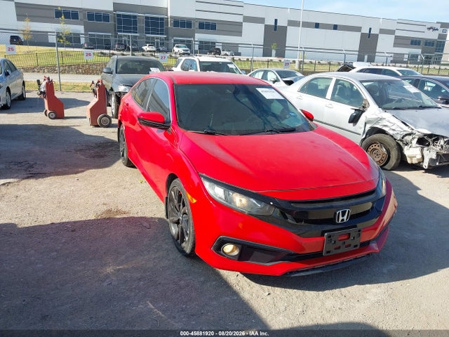 45881920 :رقم المزاد ، 2HGFC2F87KH540164 vin ، 2019 Honda Civic Sport مزاد بيع