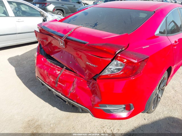 Aukcja sprzedaży 2019 Honda Civic Sport, vin: 2HGFC2F87KH540164, numer aukcji: 45881920
