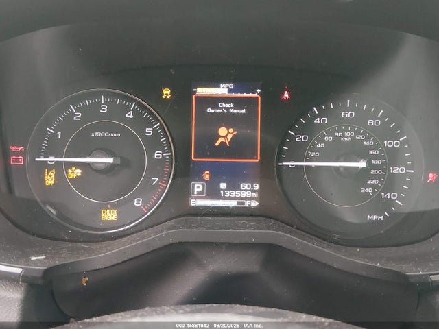 Aukcja sprzedaży 2019 Subaru Impreza 2.0i Premium, vin: 4S3GTAD67K3716390, numer aukcji: 45881942