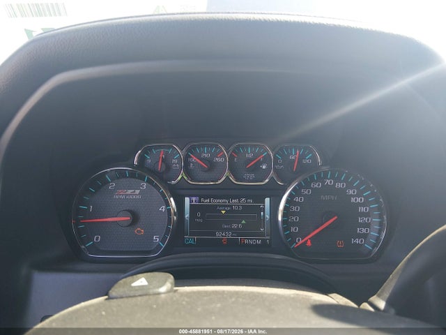45881951 :رقم المزاد ، 1GC1KWE83FF680921 vin ، 2015 Chevrolet Silverado 2500hd Built After Aug 14 Ltz مزاد بيع