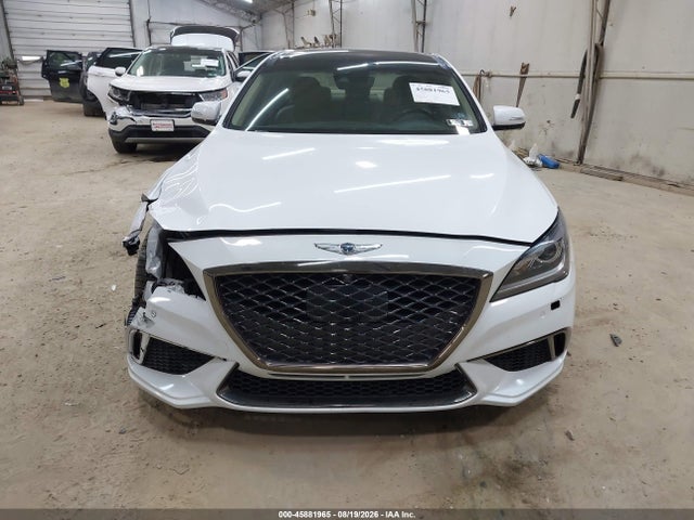 2020 Genesis G80 3.8 Awd მანქანა იყიდება აუქციონზე, vin: KMTFN4JE0LU334573, აუქციონის ნომერი: 45881965