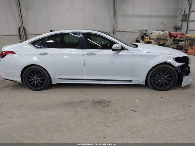 2020 Genesis G80 3.8 Awd მანქანა იყიდება აუქციონზე, vin: KMTFN4JE0LU334573, აუქციონის ნომერი: 45881965