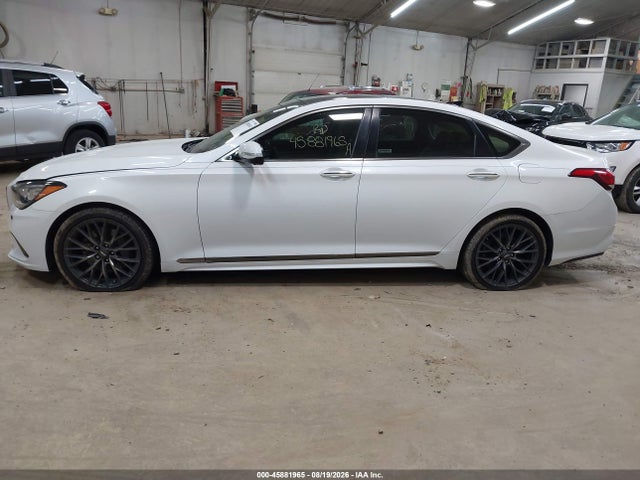 2020 Genesis G80 3.8 Awd მანქანა იყიდება აუქციონზე, vin: KMTFN4JE0LU334573, აუქციონის ნომერი: 45881965
