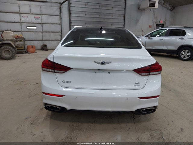 2020 Genesis G80 3.8 Awd მანქანა იყიდება აუქციონზე, vin: KMTFN4JE0LU334573, აუქციონის ნომერი: 45881965