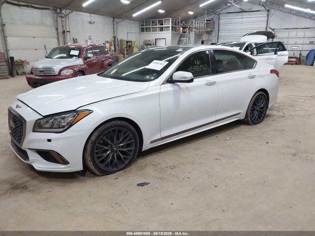 2020 Genesis G80 3.8 Awd მანქანა იყიდება აუქციონზე, vin: KMTFN4JE0LU334573, აუქციონის ნომერი: 45881965