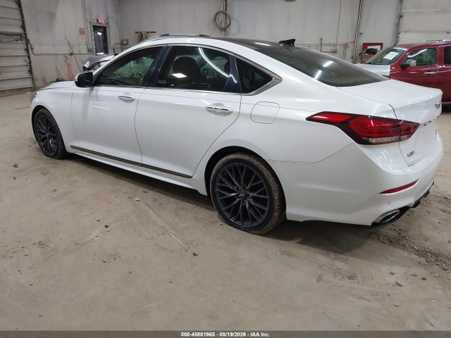 2020 Genesis G80 3.8 Awd მანქანა იყიდება აუქციონზე, vin: KMTFN4JE0LU334573, აუქციონის ნომერი: 45881965