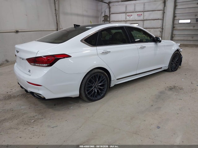 2020 Genesis G80 3.8 Awd მანქანა იყიდება აუქციონზე, vin: KMTFN4JE0LU334573, აუქციონის ნომერი: 45881965
