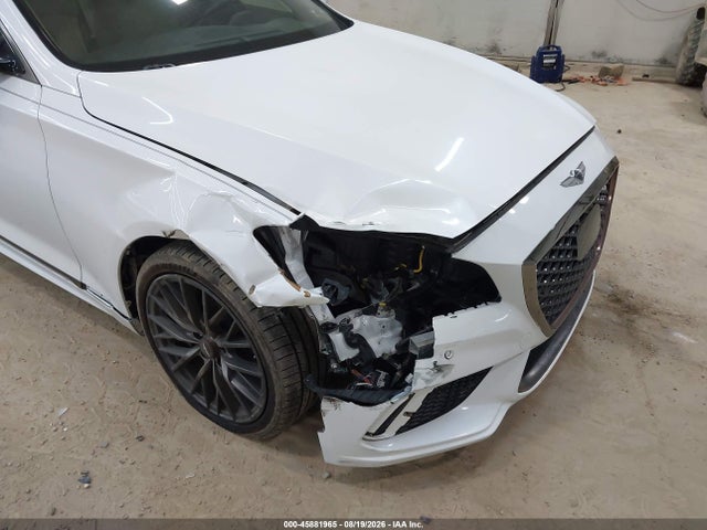 2020 Genesis G80 3.8 Awd მანქანა იყიდება აუქციონზე, vin: KMTFN4JE0LU334573, აუქციონის ნომერი: 45881965