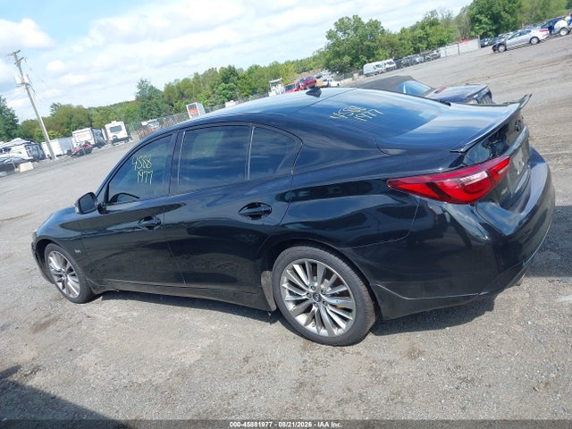 Aukcja sprzedaży 2018 Infiniti Q50 3.0t Luxe, vin: JN1EV7AR6JM436121, numer aukcji: 45881977