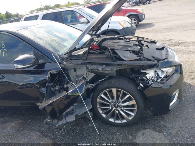 Aukcja sprzedaży 2018 Infiniti Q50 3.0t Luxe, vin: JN1EV7AR6JM436121, numer aukcji: 45881977