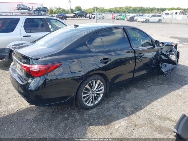 Aukcja sprzedaży 2018 Infiniti Q50 3.0t Luxe, vin: JN1EV7AR6JM436121, numer aukcji: 45881977