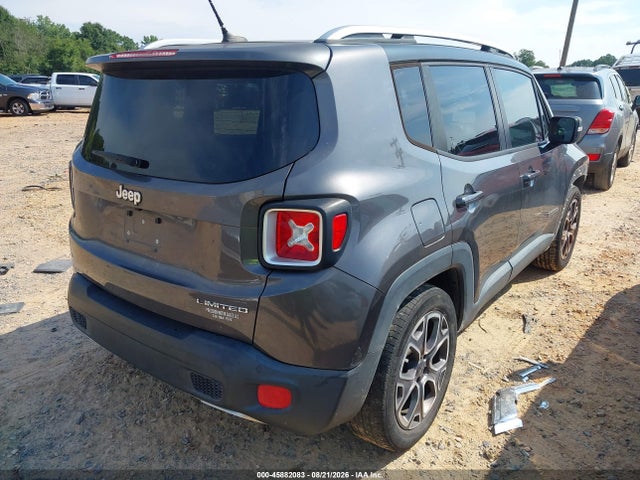 Продажа на аукционе авто 2017 Jeep Renegade Limited, vin: ZACCJADB4HPE52003, номер лота: 45882083