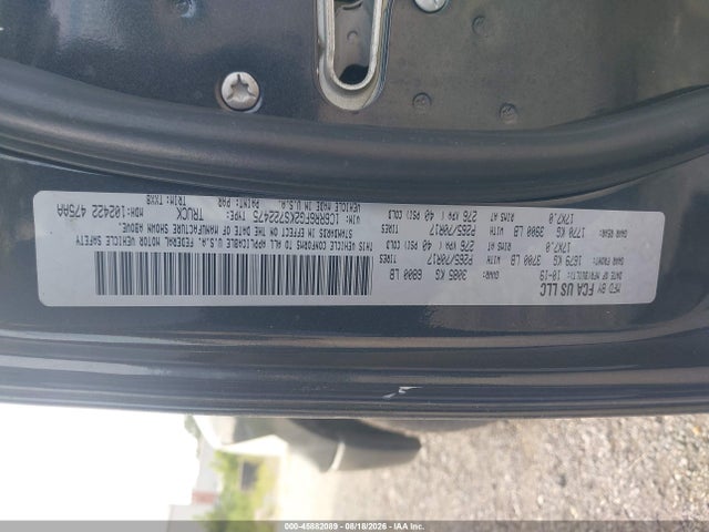 Продажа на аукционе авто 2019 Ram 1500 Classic Tradesman  4x2 6'4 Box, vin: 1C6RR6FG2KS722475, номер лота: 45882089