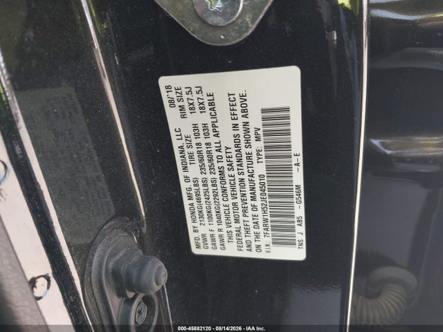 Продаж на аукціоні авто 2018 Honda Cr-v Ex, vin: 7FARW1H52JE045010, номер лоту: 45882120