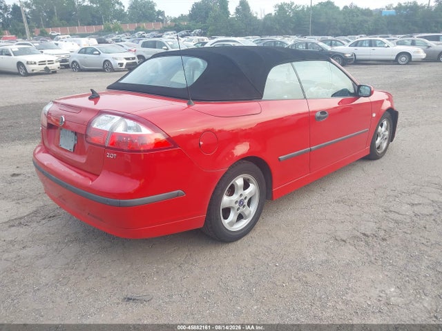 Aukcja sprzedaży 2004 Saab 9-3 Arc, vin: YS3FD79Y146007728, numer aukcji: 45882161