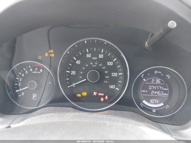 45882191 :رقم المزاد ، 3CZRU5H30LM706792 vin ، 2020 Honda Hr-v 2wd Lx مزاد بيع