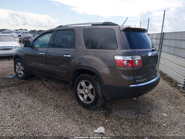 2012 Gmc Acadia Sle მანქანა იყიდება აუქციონზე, vin: 1GKKRPED3CJ302517, აუქციონის ნომერი: 45882200