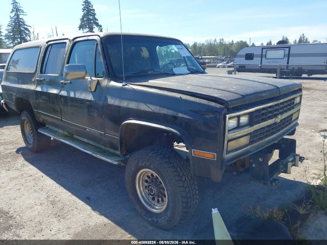 45882224 :رقم المزاد ، 1GNGV26K2KF136514 vin ، 1989 Chevrolet Suburban V2500 مزاد بيع