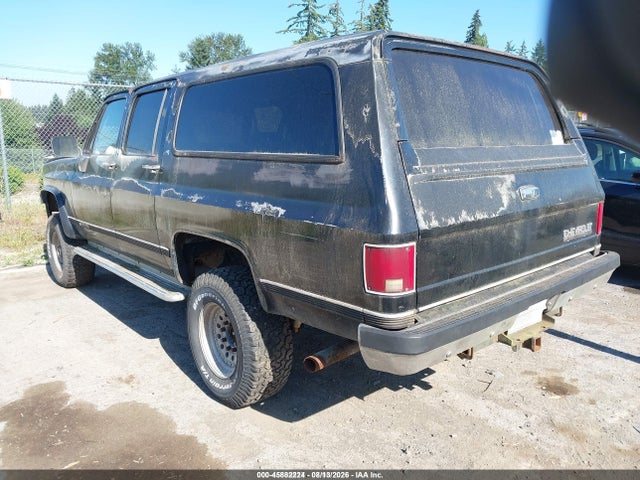 Aukcja sprzedaży 1989 Chevrolet Suburban V2500, vin: 1GNGV26K2KF136514, numer aukcji: 45882224