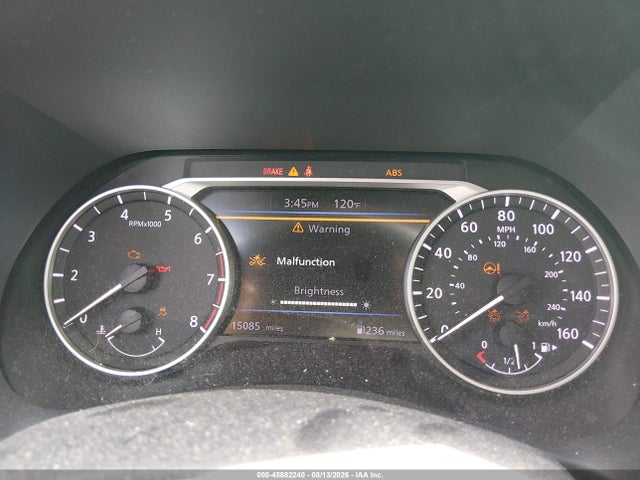 2025 Nissan Sentra Sv მანქანა იყიდება აუქციონზე, vin: 3N1AB8CV2SY238433, აუქციონის ნომერი: 45882240