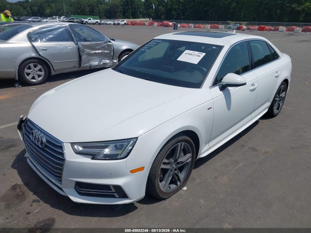 2018 Audi A4 2.0t Premium მანქანა იყიდება აუქციონზე, vin: WAUENAF40JN017499, აუქციონის ნომერი: 45882246