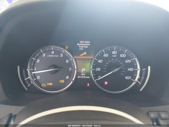 2018 Acura Mdx Technology Package   Acurawatch Plus Pkg მანქანა იყიდება აუქციონზე, vin: 5J8YD4H59JL027696, აუქციონის ნომერი: 45882253